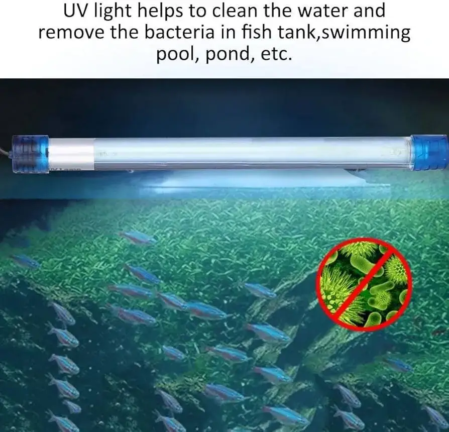 czyszczenie żarnika lampy uv akwarium