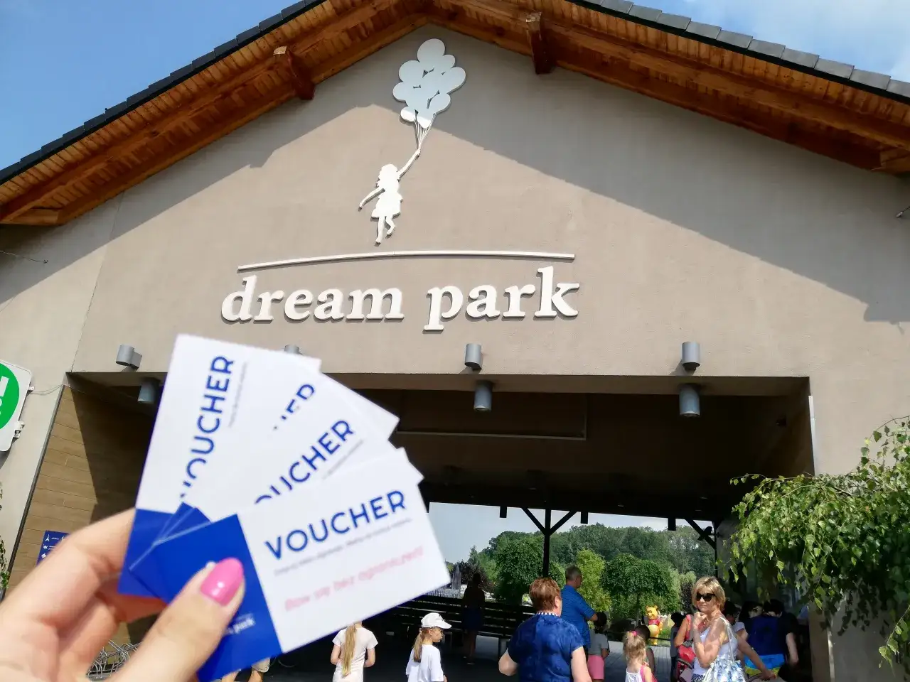 Dream Park Ochaby wejście rodzinne