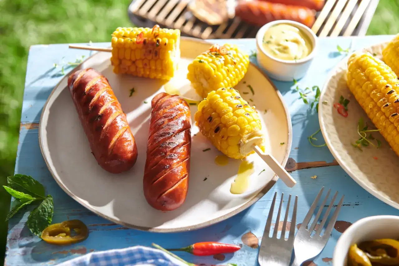 kiełbasa Morliny na grillu