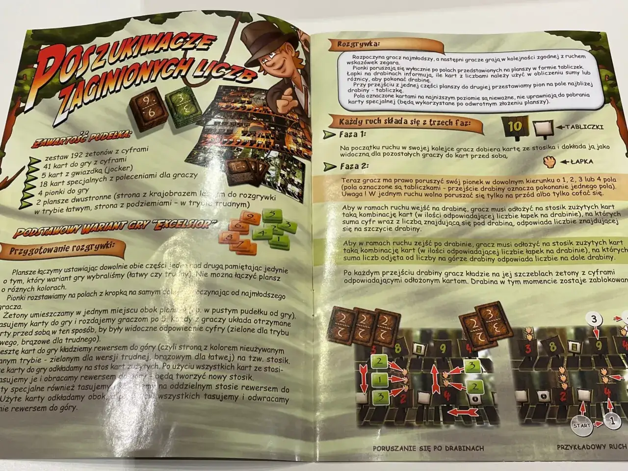 Zdjęcie Poszukiwacze Zaginionych Liczb: Instrukcja Gry Matematycznej