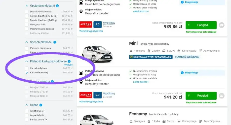 Zdjęcie Ile kosztuje wynajem samochodu na tydzień? Ceny, kt&oacute;re zaskakują