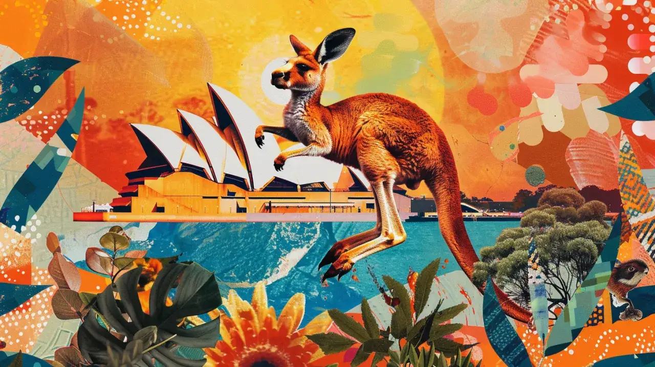 Zdjęcie Plakaty o Australii - inspirujące grafiki z antypodów do ozdabiania ścian.