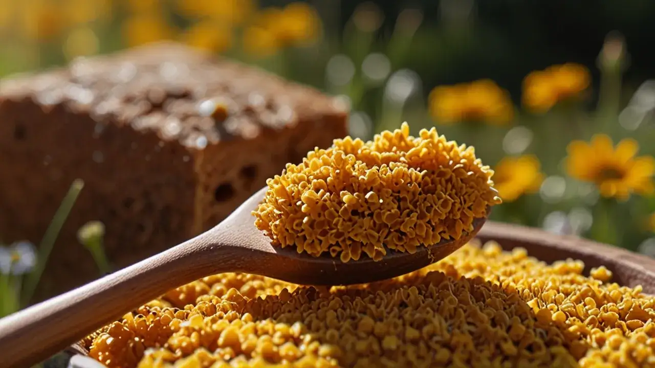 Zdjęcie Właściwości pierzgi pszczelej - jakie cenne składniki w sobie kryje?