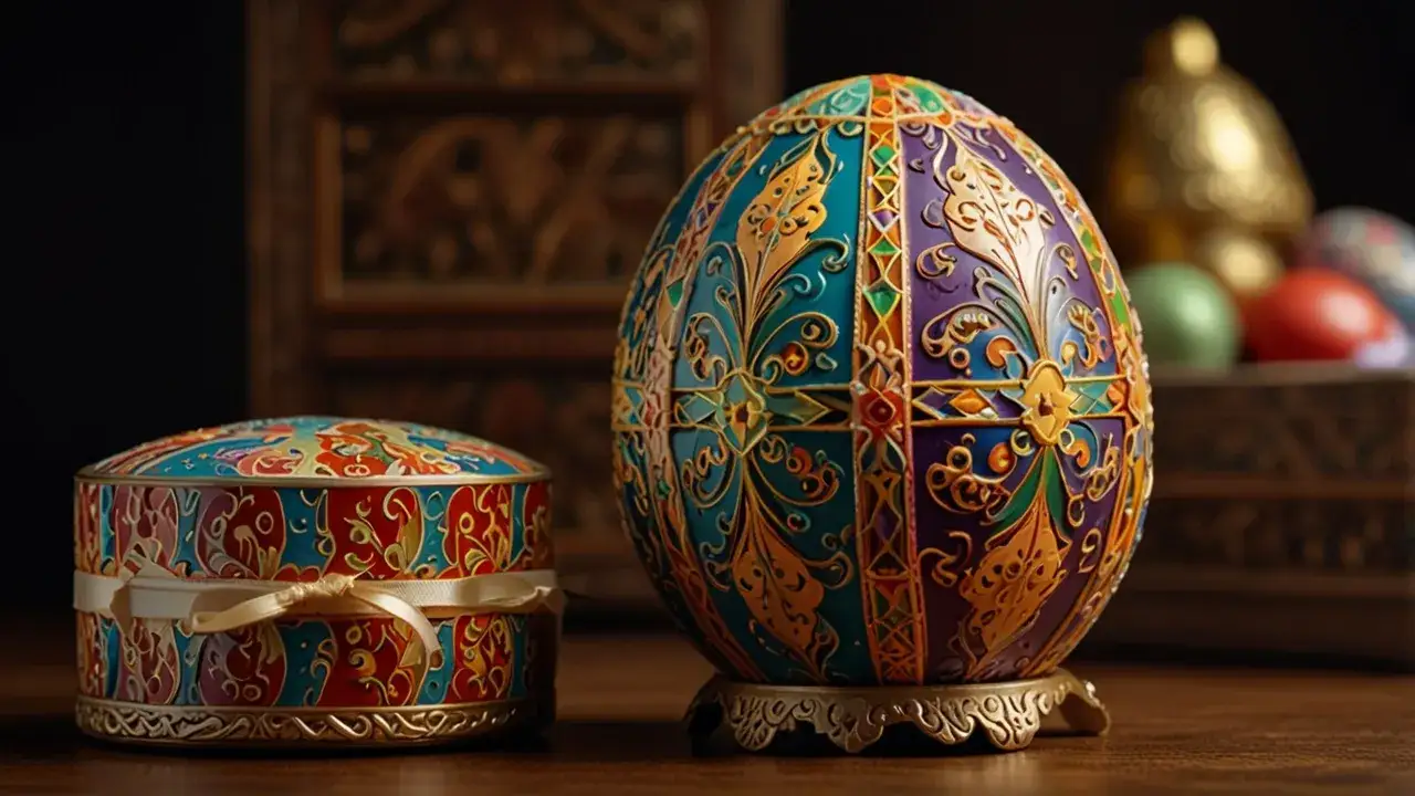 Zdjęcie Jajo wielkanocne XXL: imponująca dekoracja i prezent niespodzianka