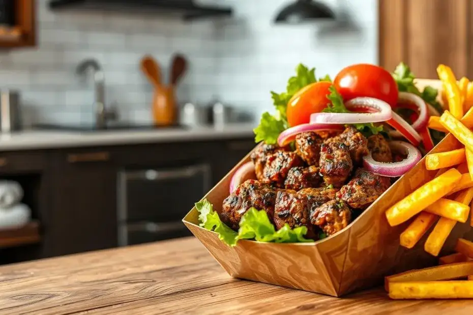 Zdjęcie Ile kalorii ma kebab box z frytkami? Sprawdź, jak go odchudzić