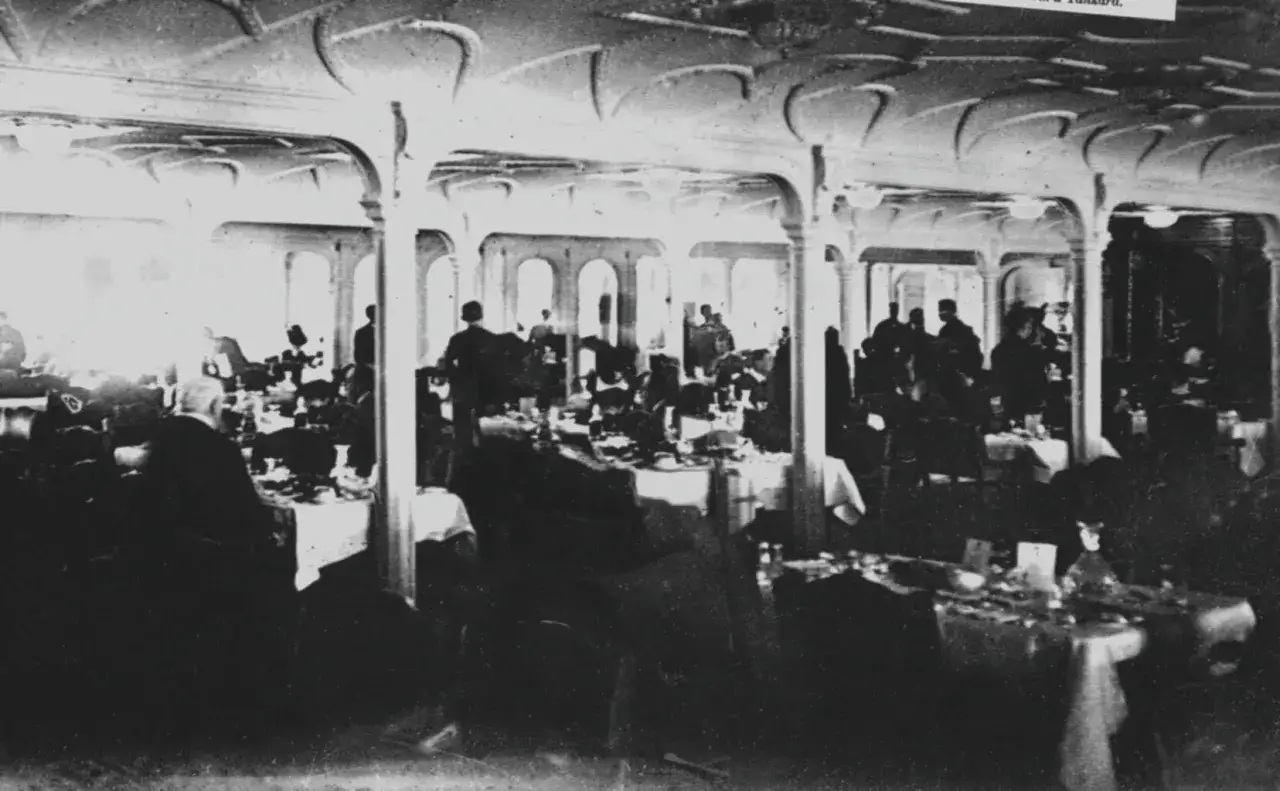 Titanic first class dining room