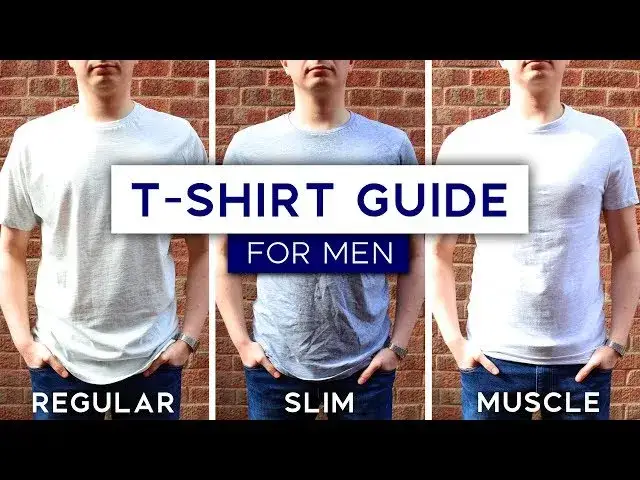 Vergleich von Mann in Slim Fit T-Shirt und Mann in Muscle Fit T-Shirt