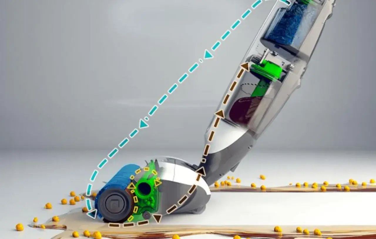Hizero F803 cleaning mechanism