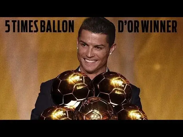 Cristiano Ronaldo Złota Piłka 2008 2013 2014 2016 2017
