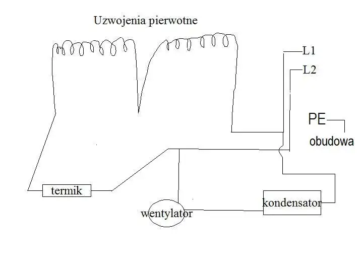 spawarka podłączenie przewod&oacute;w schemat