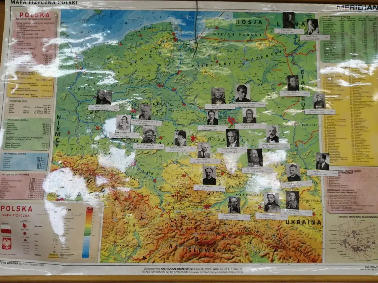 Mapa literackich miast w Polsce i na świecie