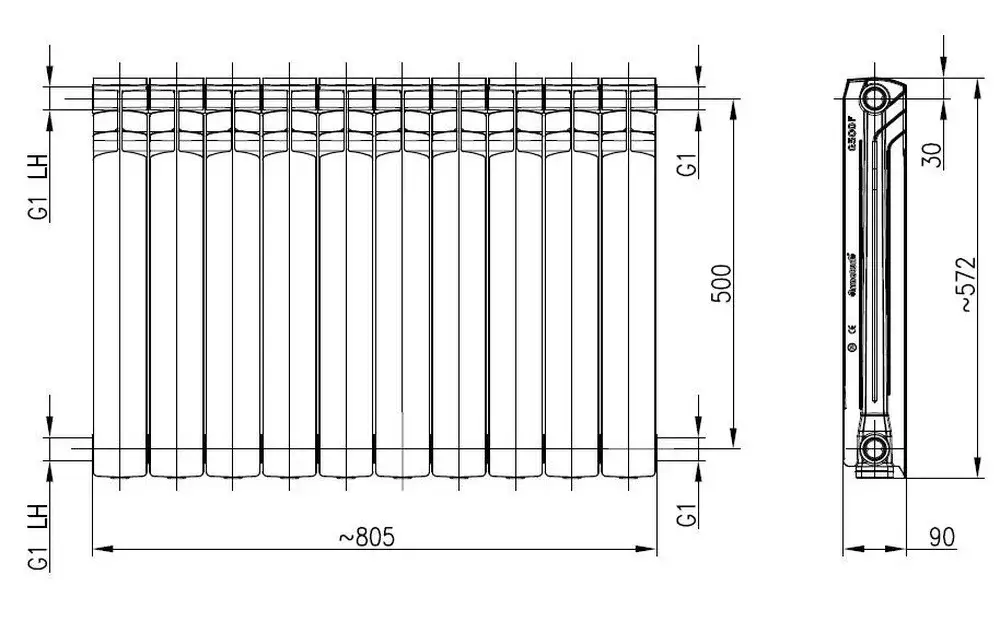 Zdjęcie Jaką ilość wody mieści grzejnik aluminiowy 10 żeberek? Poznaj odpowiedź