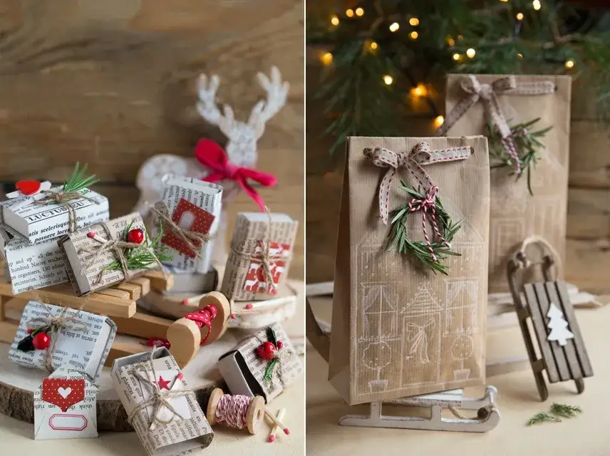 kreatywne pakowanie prezent&oacute;w wypełniaczami