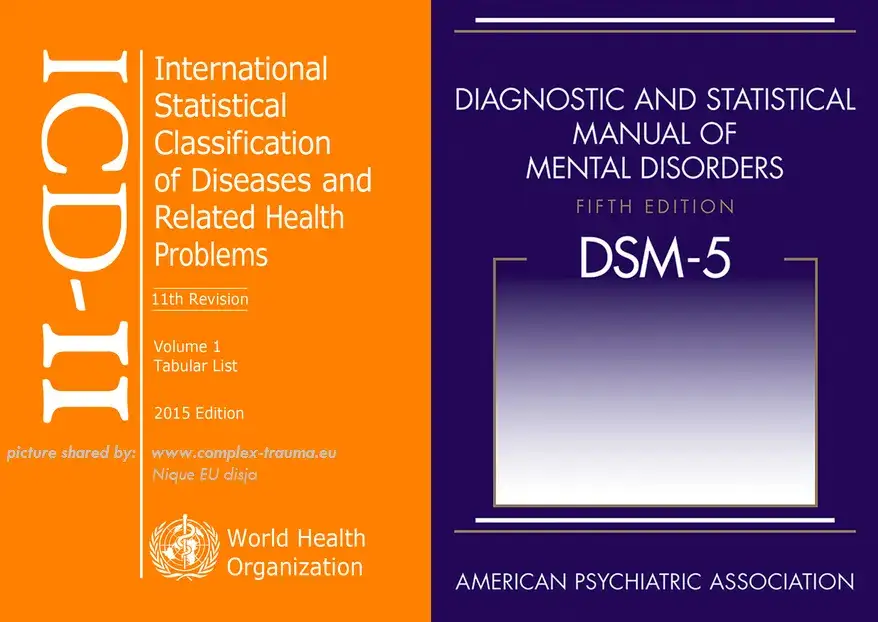 ICD-11 i DSM-5 logo