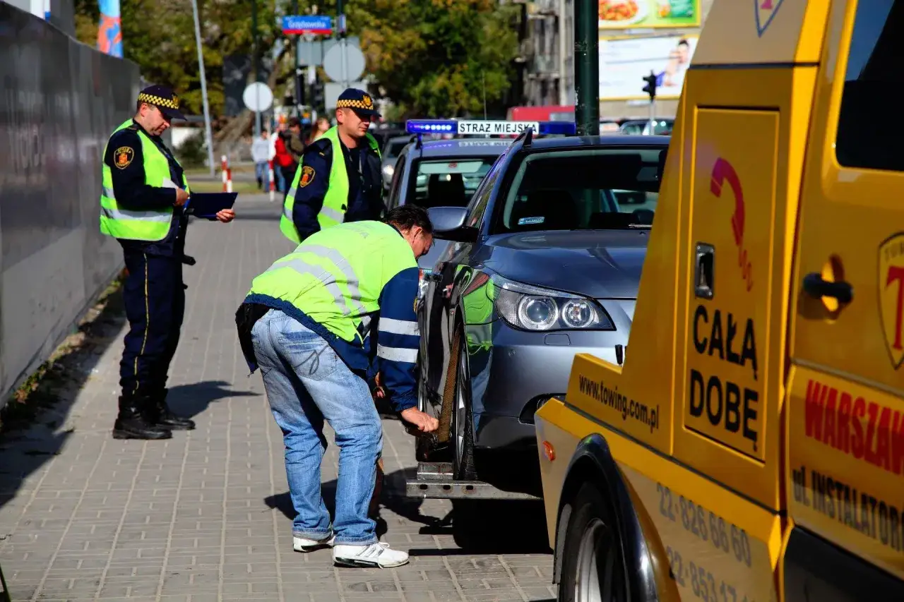 koszty holowania pojazdów straż miejska 2026 grafika