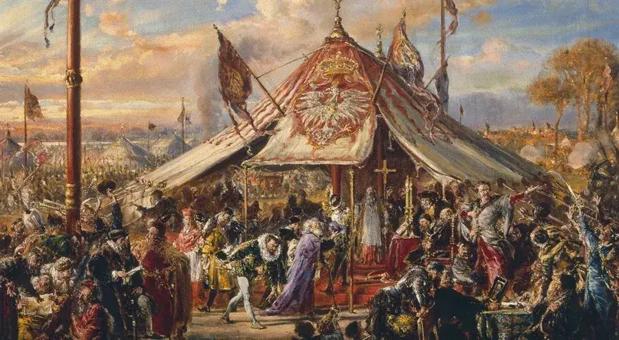 Pierwsza wolna elekcja, Henryk Walezy, pole elekcyjne