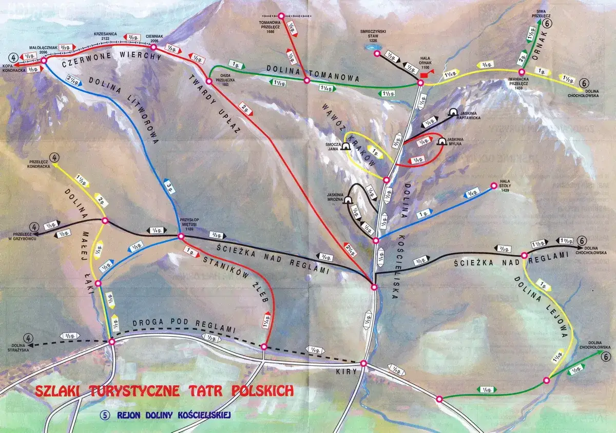 Widok na Tatry Wysokie z Orlej Perci