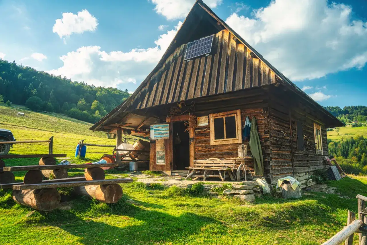 krajobraz Gorce Polana Buciorówka