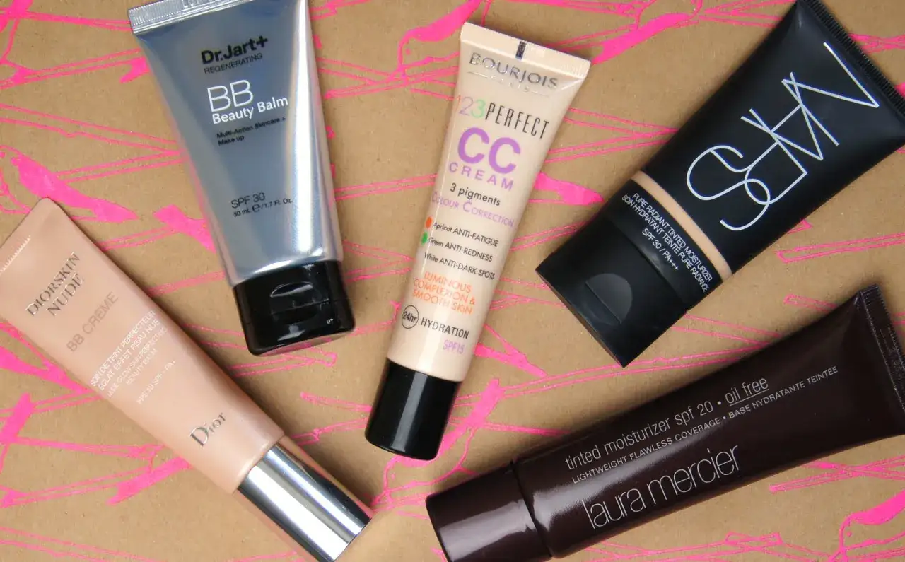 Bourjois BB cream vs CC cream for different skin types