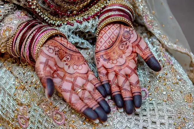 prawdziwa henna mehendi wzory