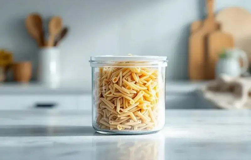 mrożenie ugotowanego makaronu