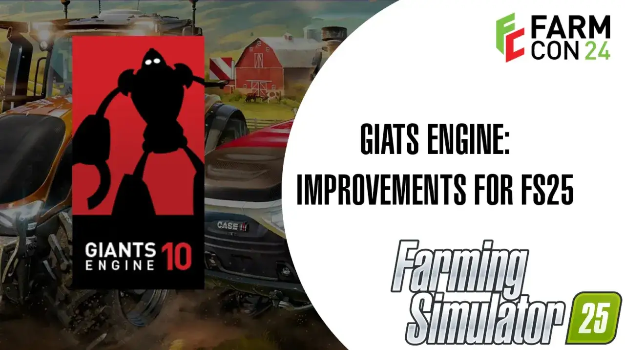 Farming Simulator 25 grafika silnik GIANTS Engine 10
