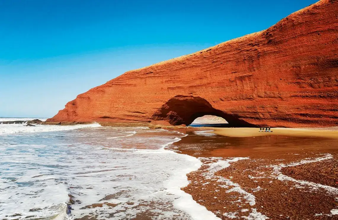 Plaże Afryki Północnej i architektura śródziemnomorska