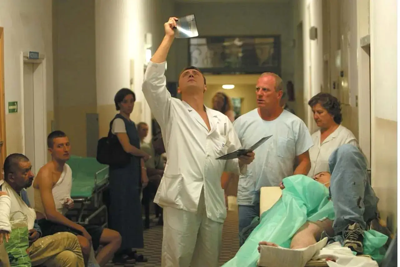lekarz w pracy, polski szpital, lekarz na dyżurze