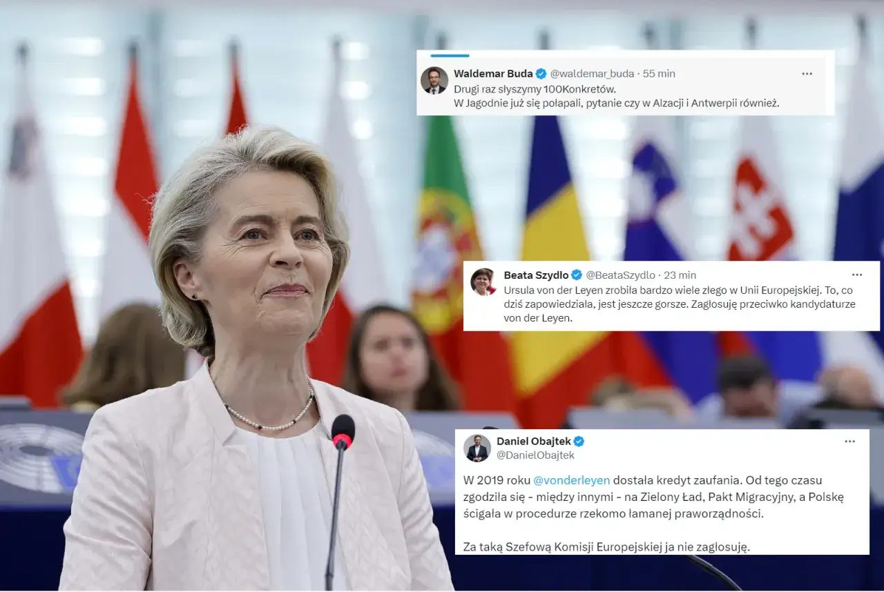 Ursula von der Leyen, która stoi za Zielonym Ładem w Europie, jest krytykowana przez polityków PiS.