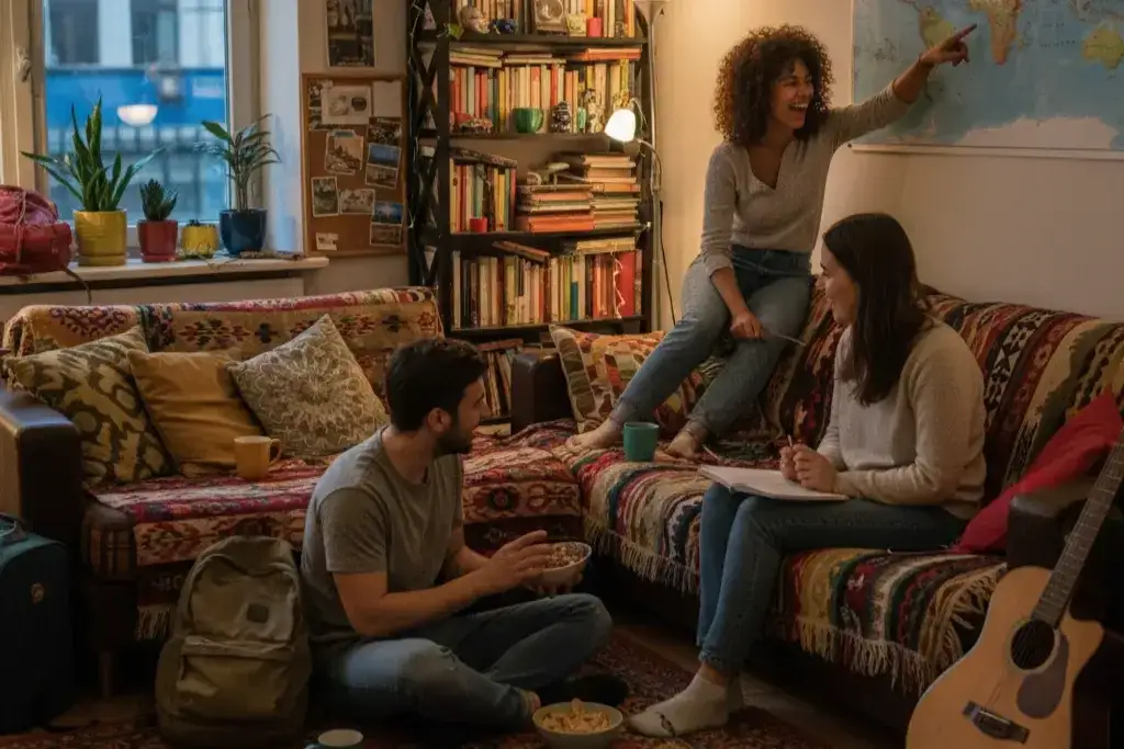 alternatywne noclegi couchsurfing house sitting