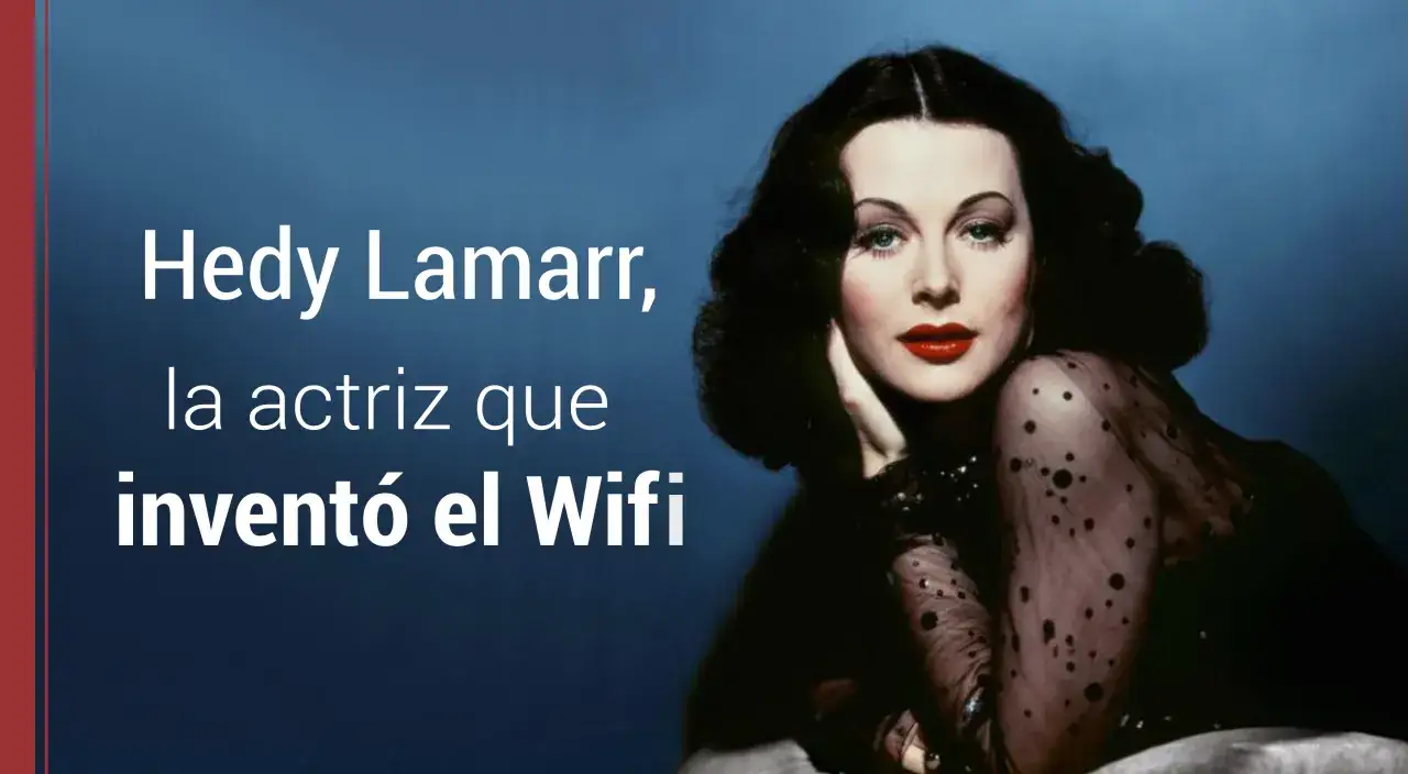 Hedy Lamarr, aktorka, która wymyśliła wifi, zjawiskowa piękność z Hollywood.