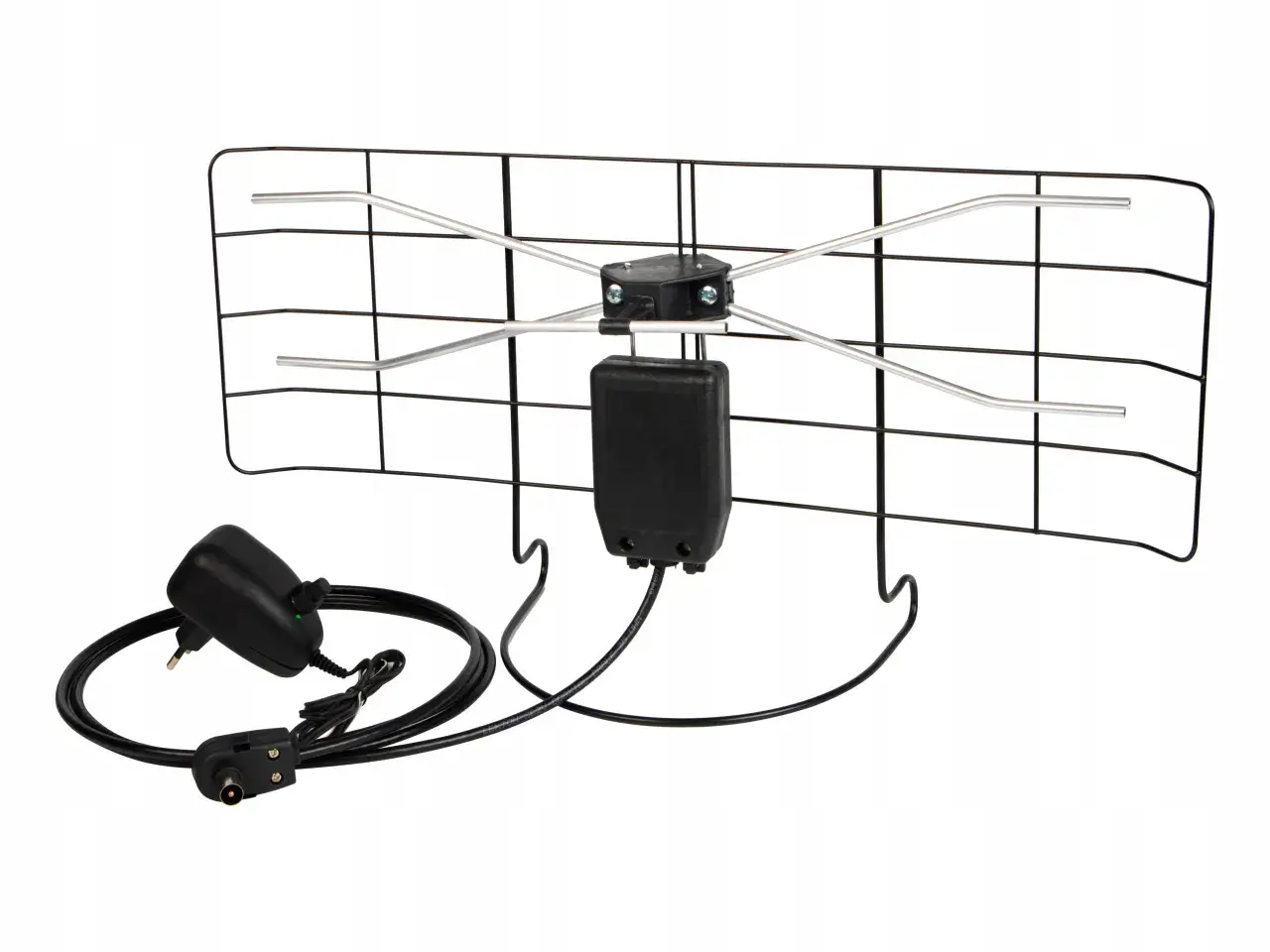 Antena pokojowa ze wzmacniaczem w mieszkaniu