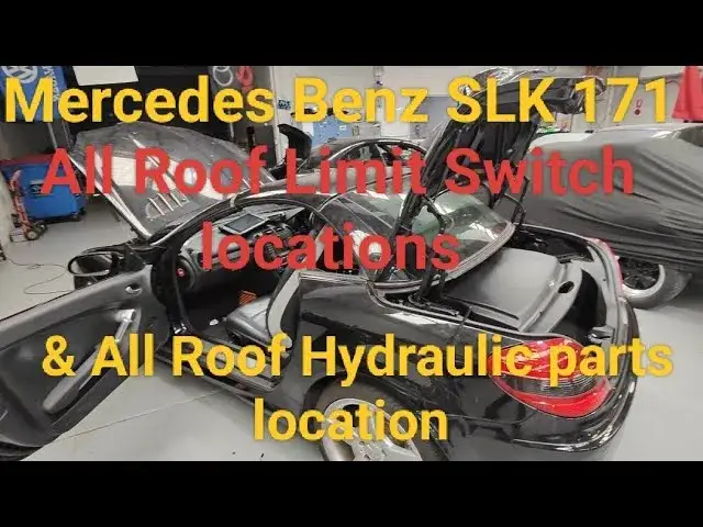 Mercedes SLK vario-roof mechanizm