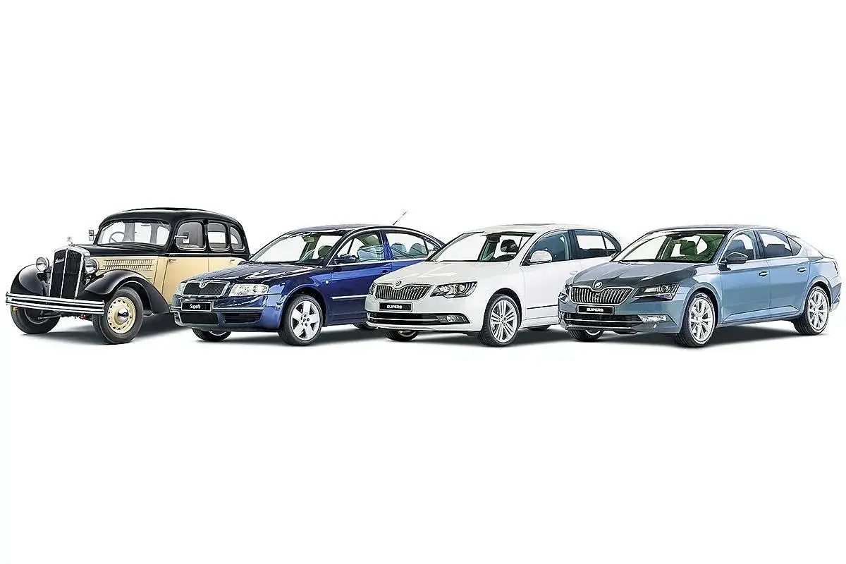 Skoda Superb wszystkie generacje por&oacute;wnanie
