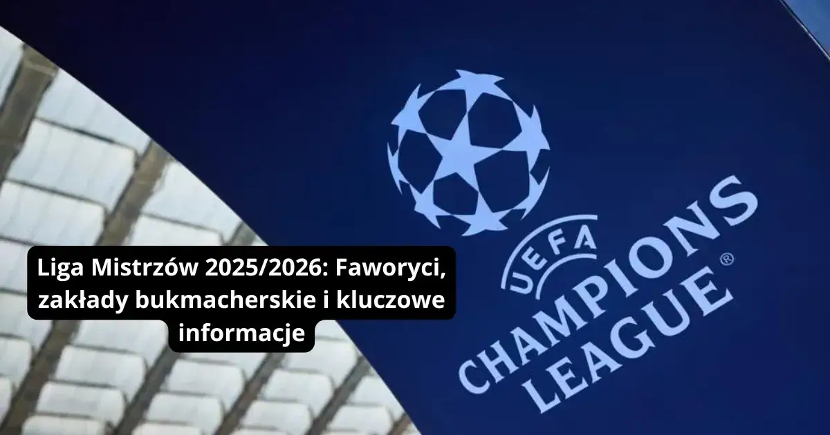 Loga drużyn faworytów Ligi Mistrzów 2025/2026