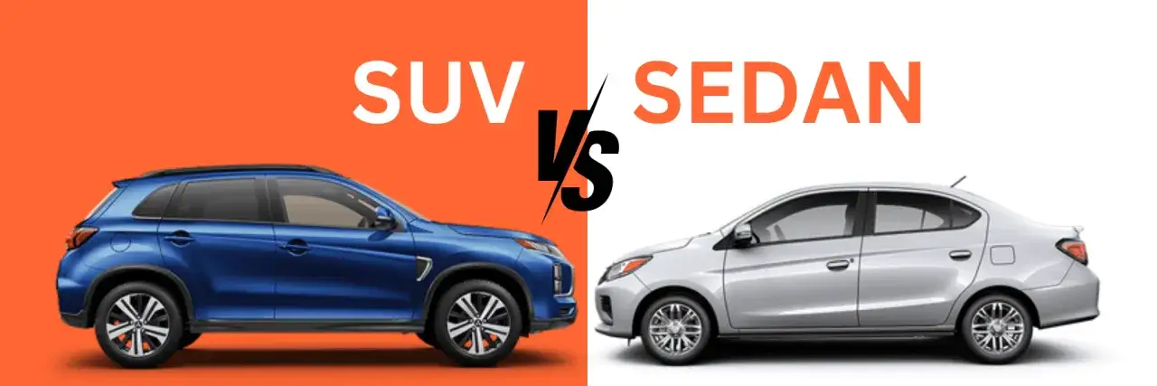 Por&oacute;wnanie SUV i sedan