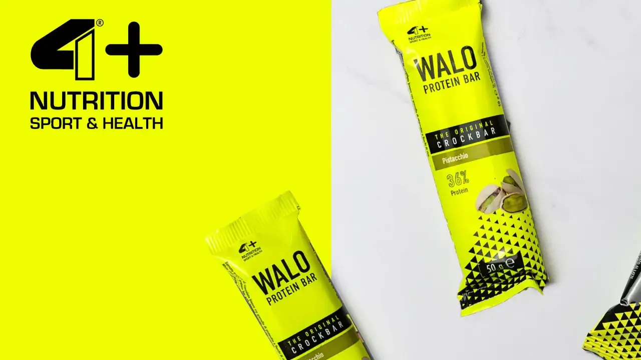 Baton proteinowy Walo pistacchio, 36% białka. Dowiedz się, ile kalorii ma baton proteinowy, by świadomie wybierać przekąski.