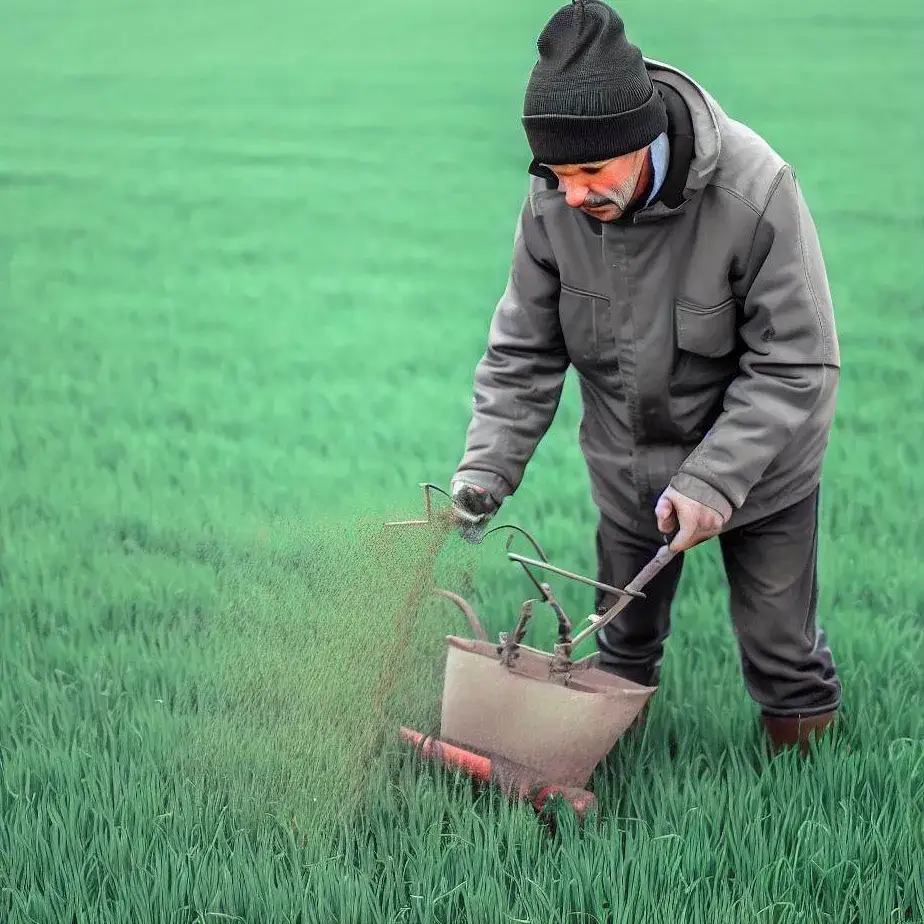 Zdjęcie Czy można siać nawóz na mokre zboże? Ryzyko i skutki dla plonów