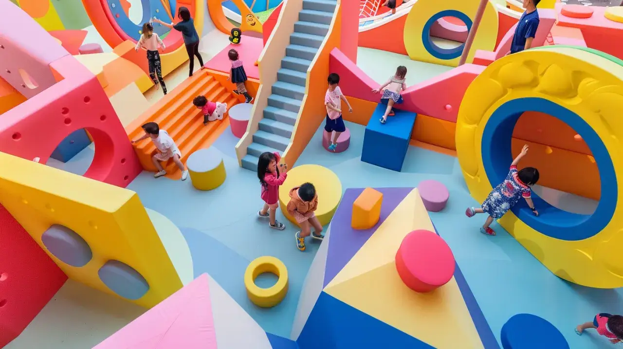 Zdjęcie Piankowy plac zabaw - Dlaczego jest najlepszy? Zalety piankowych placów zabaw