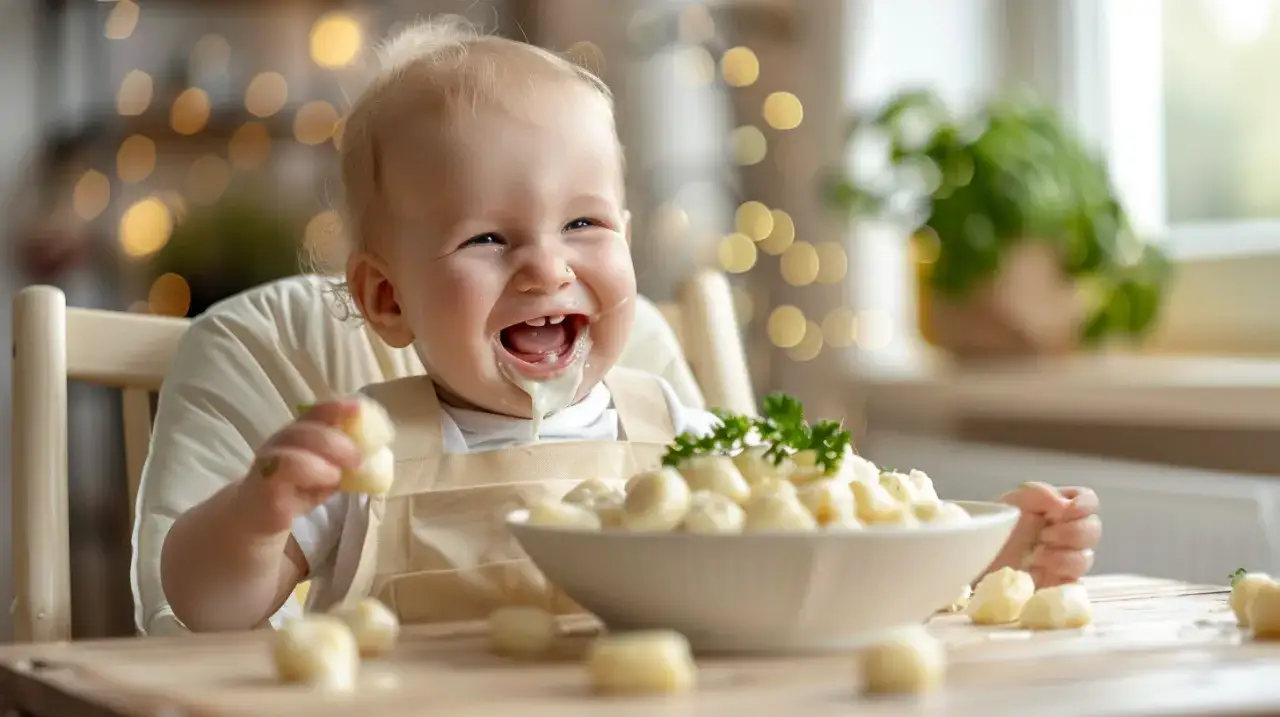 Zdjęcie Zdrowe kopytka dla niemowlaka: Prosty przepis na pierwsze kluseczki