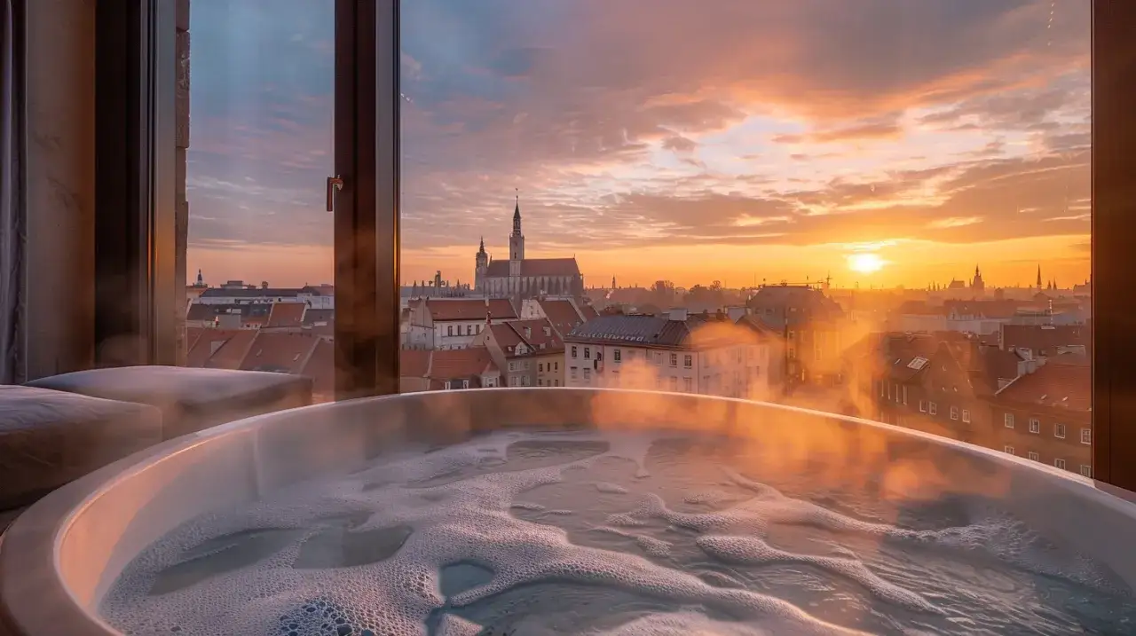 Zdjęcie Hotel z jacuzzi we Wrocławiu: Noclegi z relaksacyjnym jacuzzi 