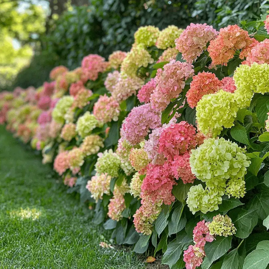 Zdjęcie Odstępy sadzenia hortensji bukietowych, które zapewnią ich piękno