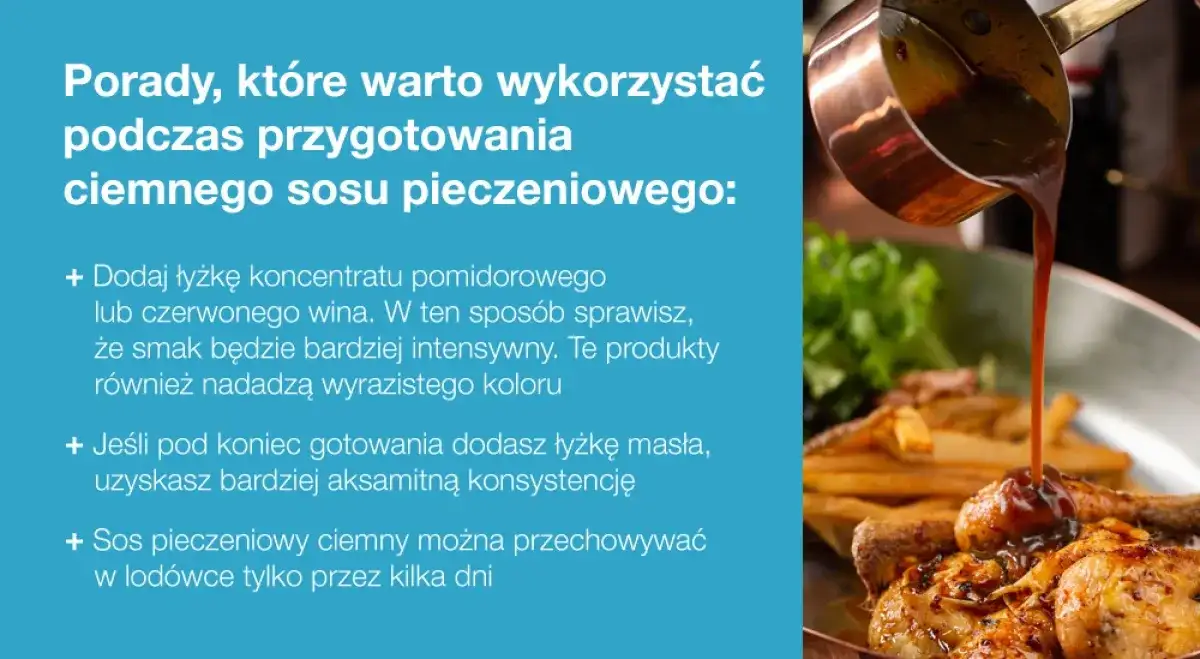 Zdjęcie Jak zrobić sos z tłuszczu po upieczeniu, aby nie zmarnować smaku