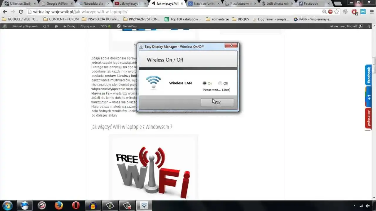 Zdjęcie Jak włączyć wifi w laptopie klawiszami - proste sposoby na problem
