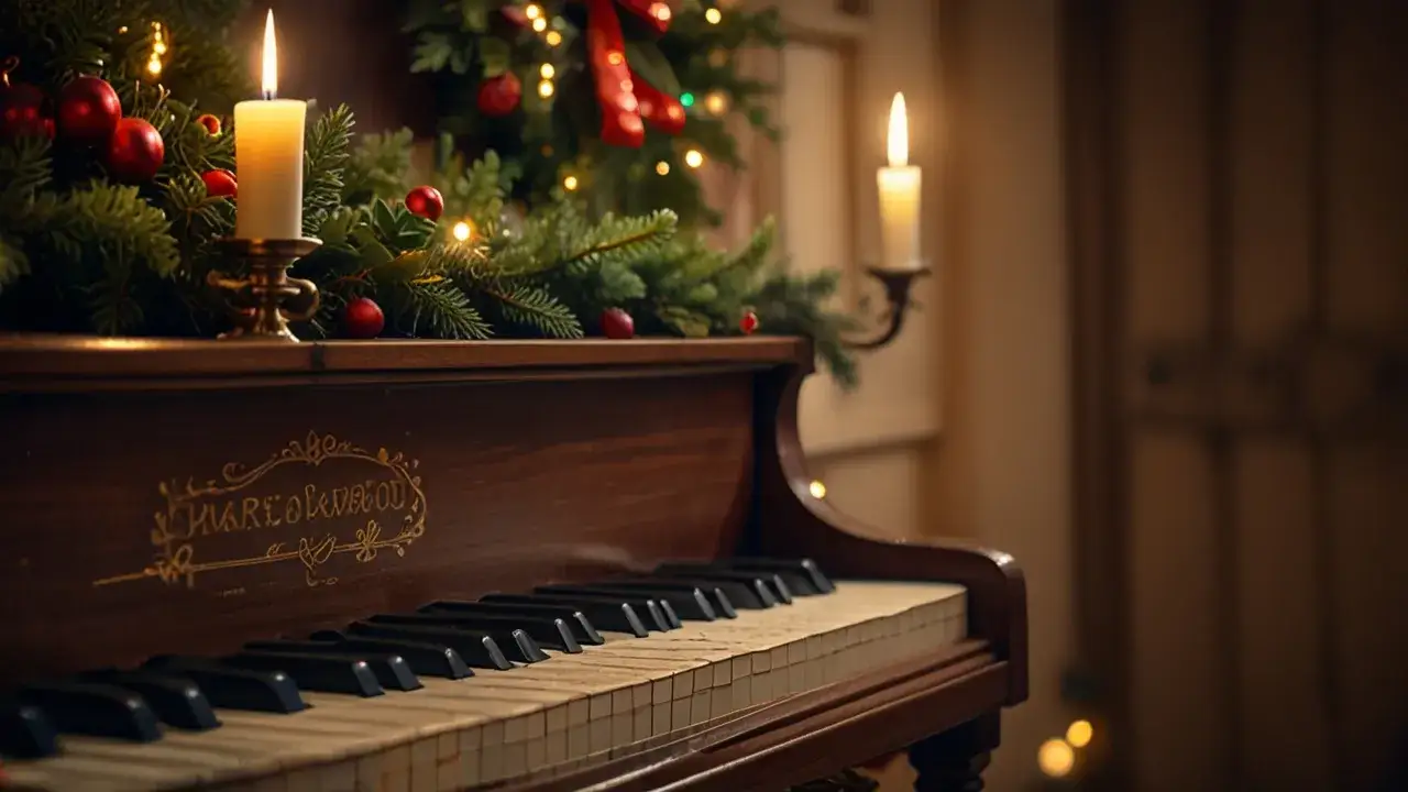 Zdjęcie Gdzie znaleźć nuty do domowego muzykowania kolęd na pianino?