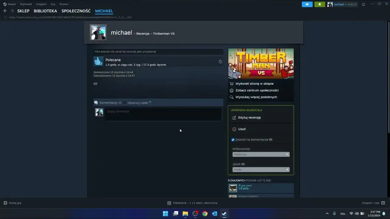 Zdjęcie Jak usunąć recenzje na Steam i uniknąć nieprzyjemności z tym związanych