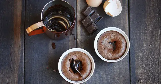 Zdjęcie Ingrédients essentiels pour un fondant au chocolat irrésistible