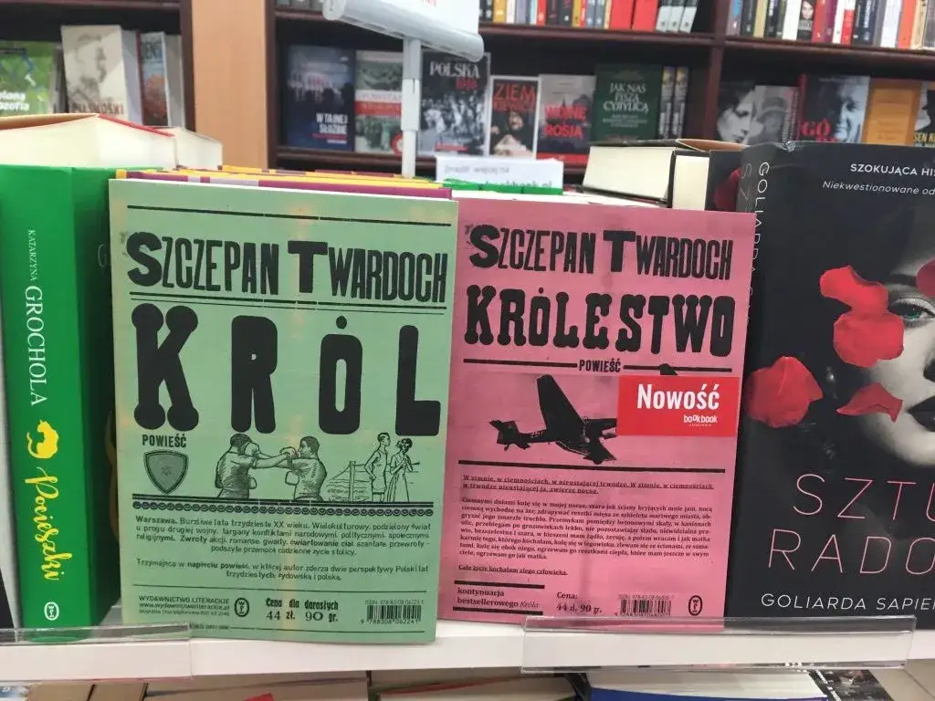 Zdjęcie  Król Szczepan Twardoch - fenomenalna powieść o władzy, miłości i samotności