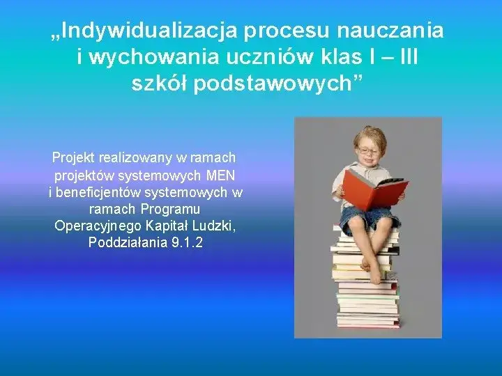 Zdjęcie Indywidualizacja nauczania: klucz do efektywnej edukacji
