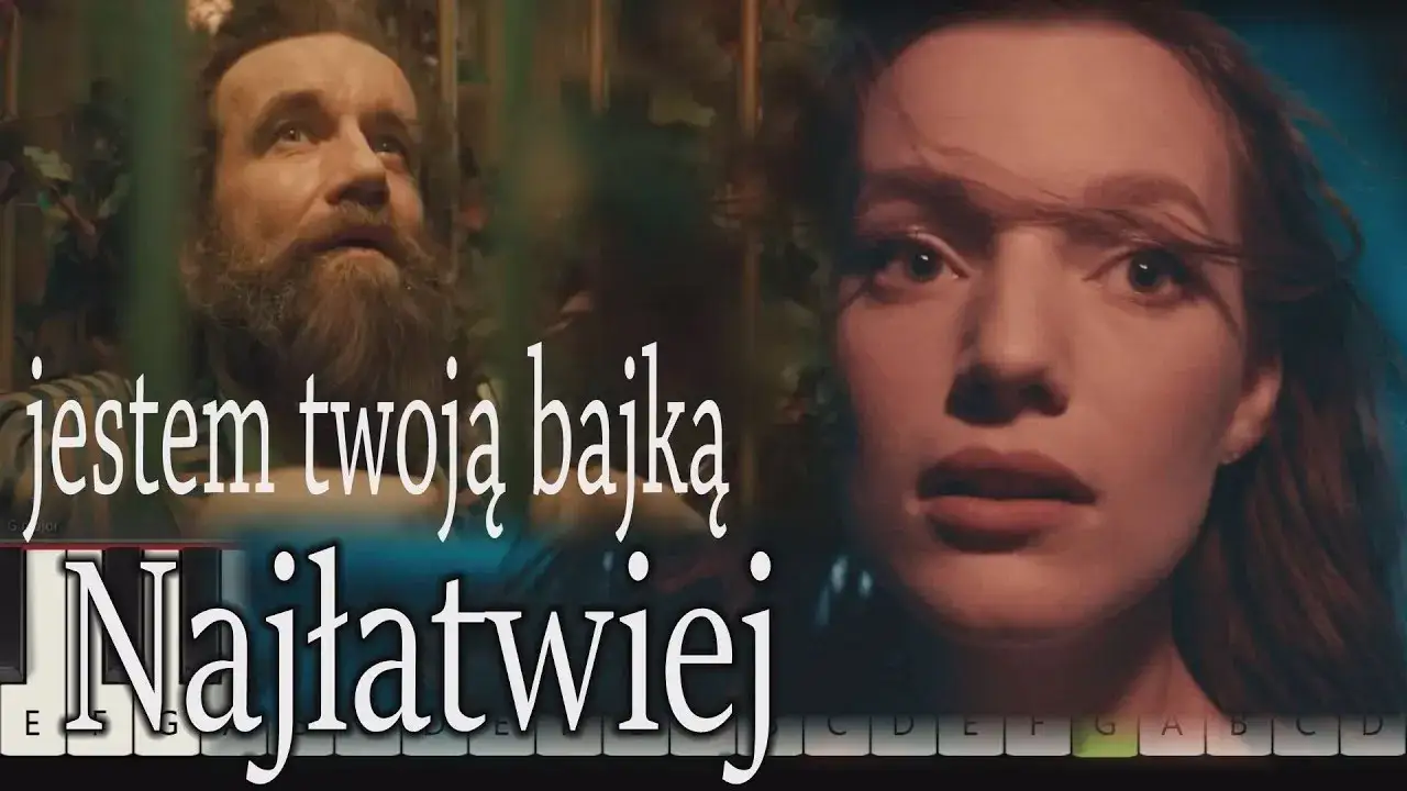 Zdjęcie Jak zagrać na pianinie jestem twoją bajką - proste nuty i tutoriale